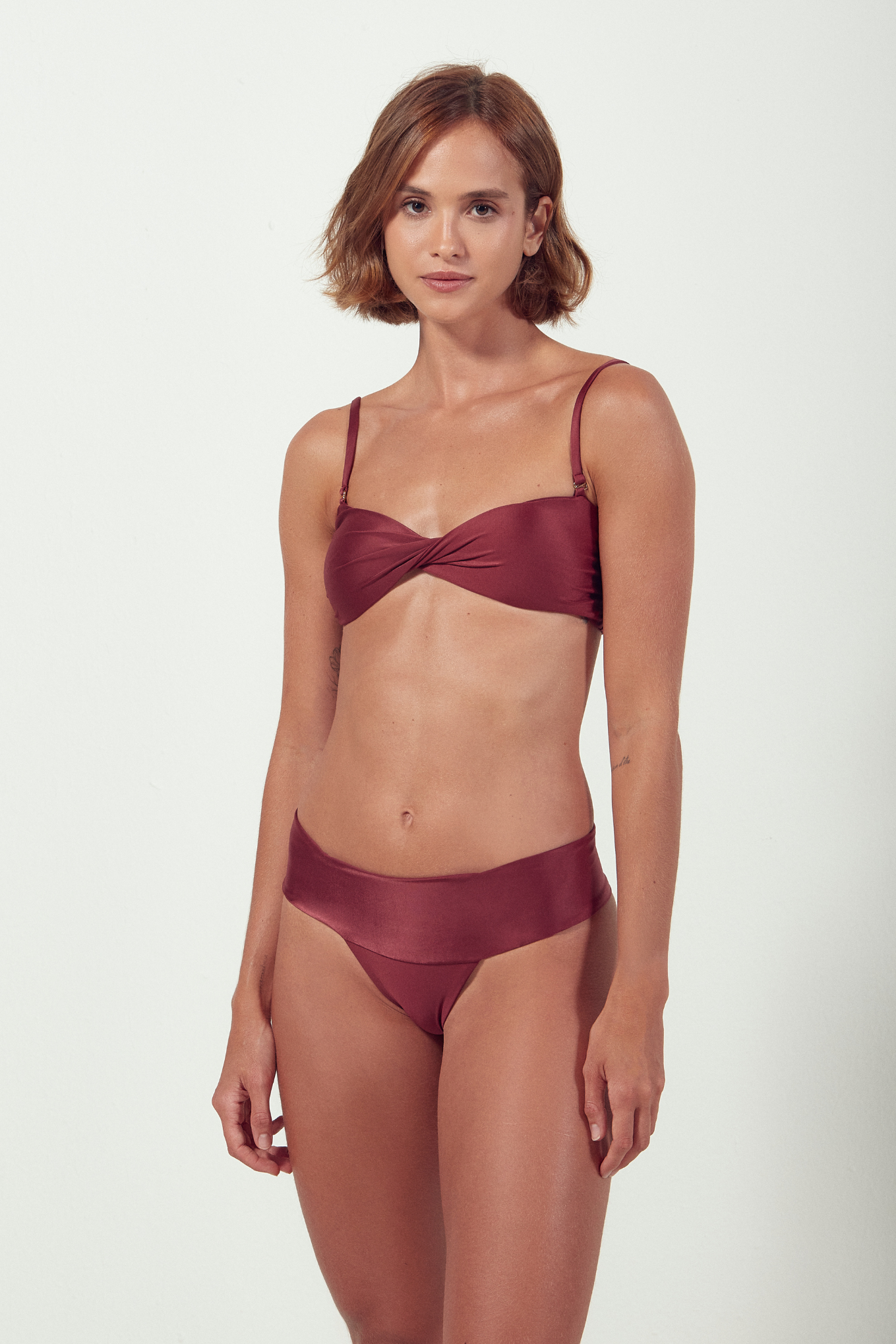 VENUS TWIST BANDEAU TOP